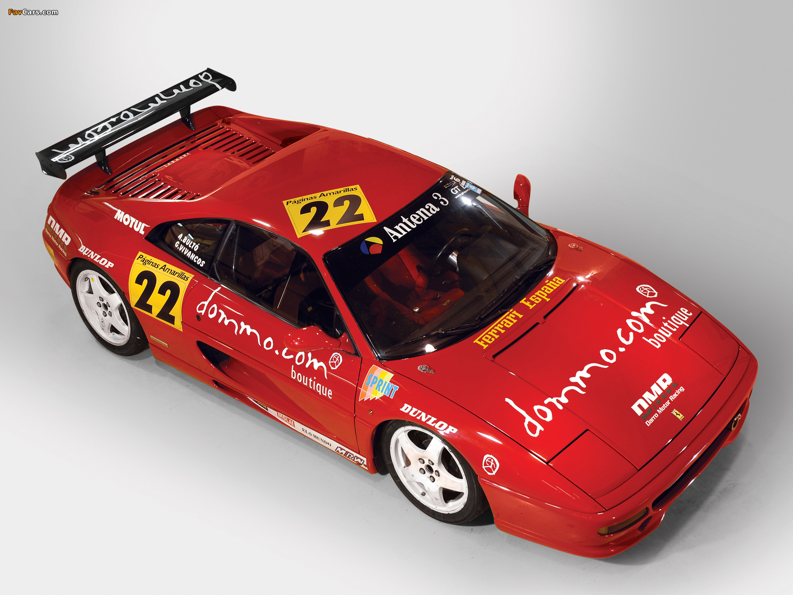 Images of Ferrari F355 Challenge 1995–97 (1600 x 1200)