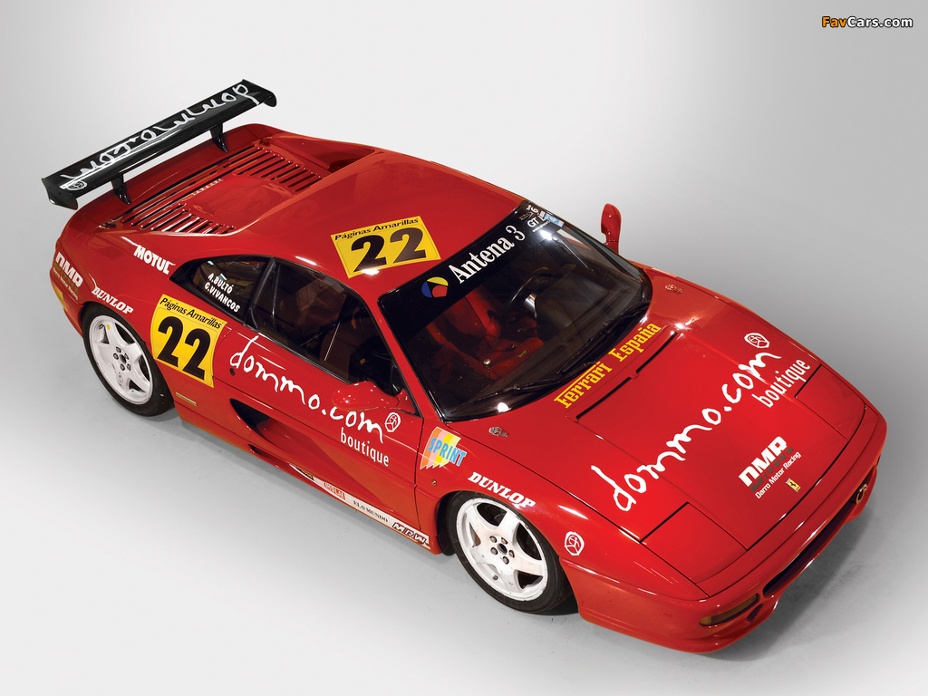 Images of Ferrari F355 Challenge 1995–97 (1024 x 768)