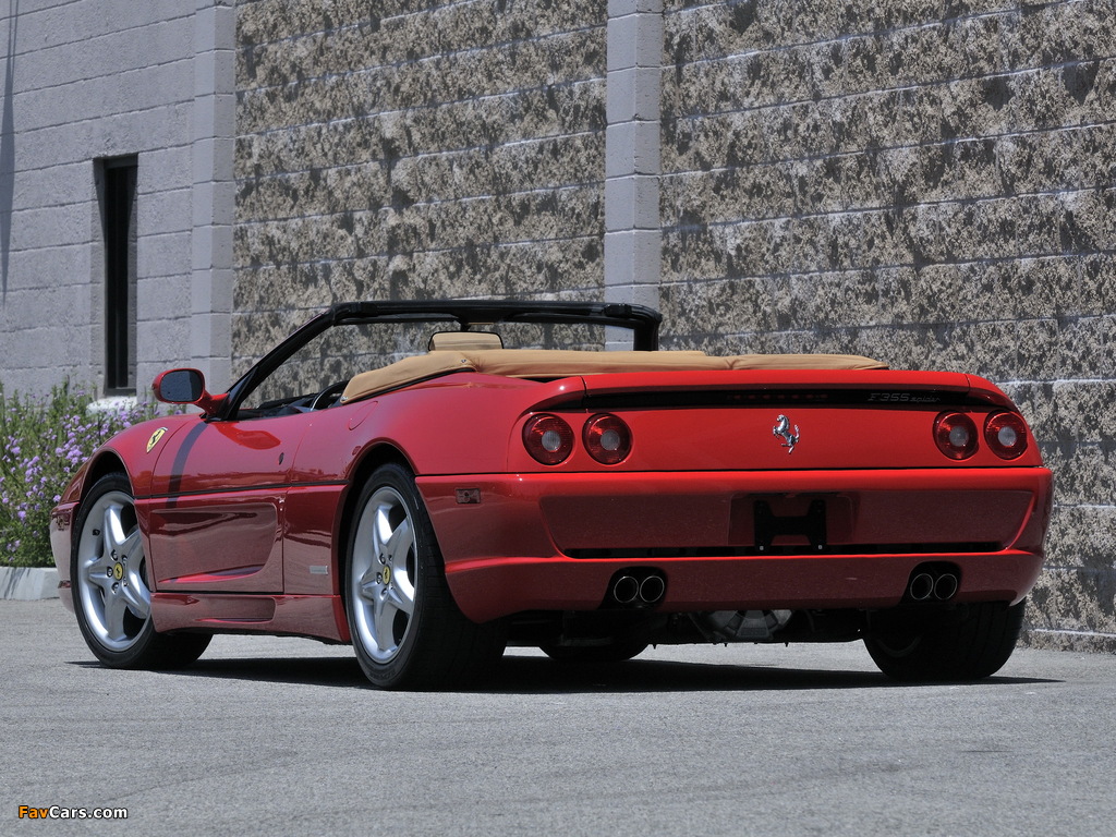 Photos of Ferrari F355 Spider 1994–99 (1024 x 768)