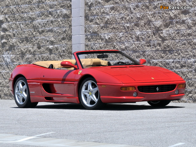 Pictures of Ferrari F355 Spider 1994–99 (640 x 480)