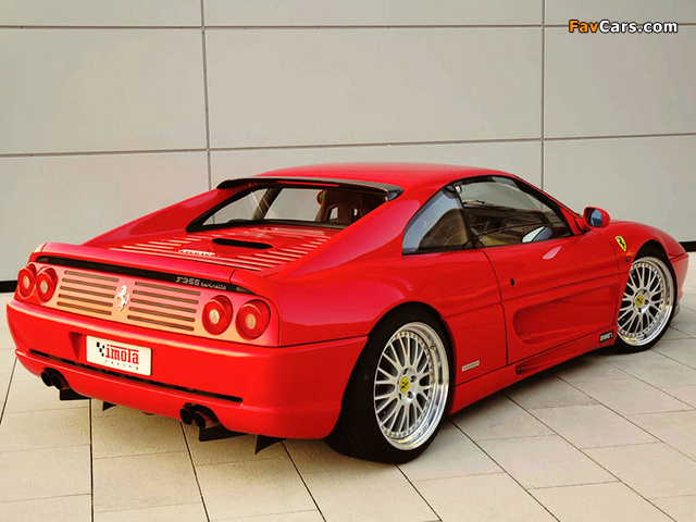 Imola Racing Ferrari F355 Berlinetta 1994–99 wallpapers (640 x 480)