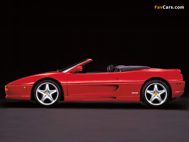 Ferrari F355 Spider 1994–99 wallpapers (640 x 480)