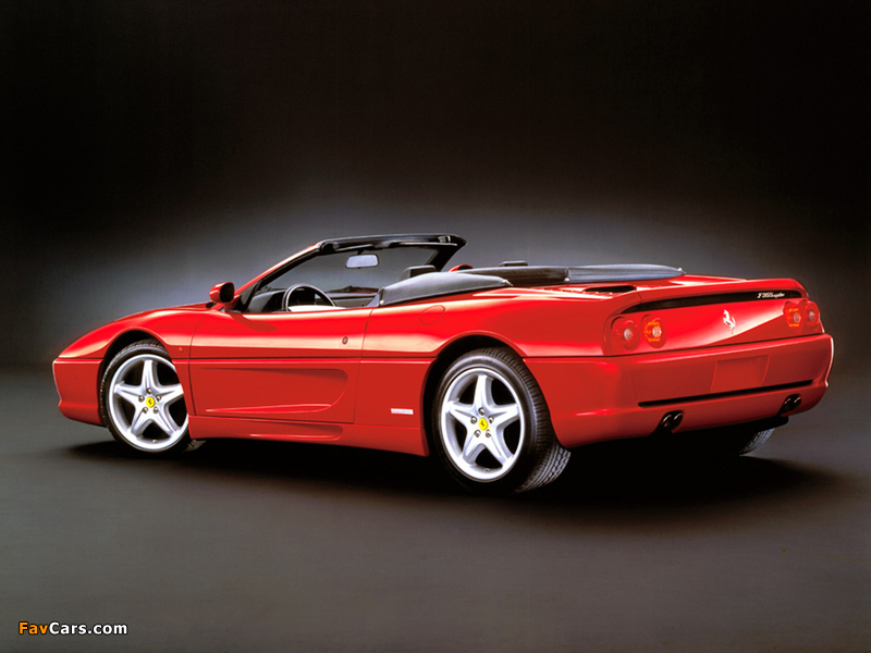 Ferrari F355 Spider 1994–99 wallpapers (800 x 600)