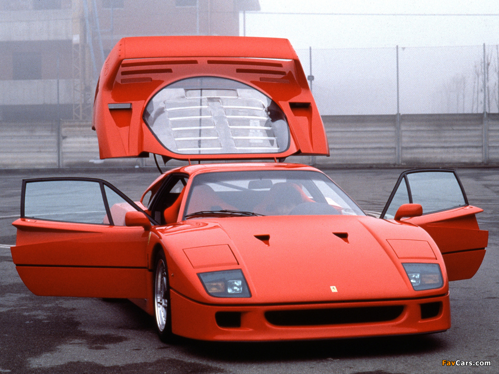 Ferrari F40 1987–92 images (1024 x 768)