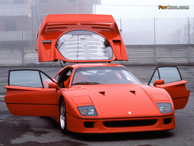 Ferrari F40 1987–92 images (640 x 480)