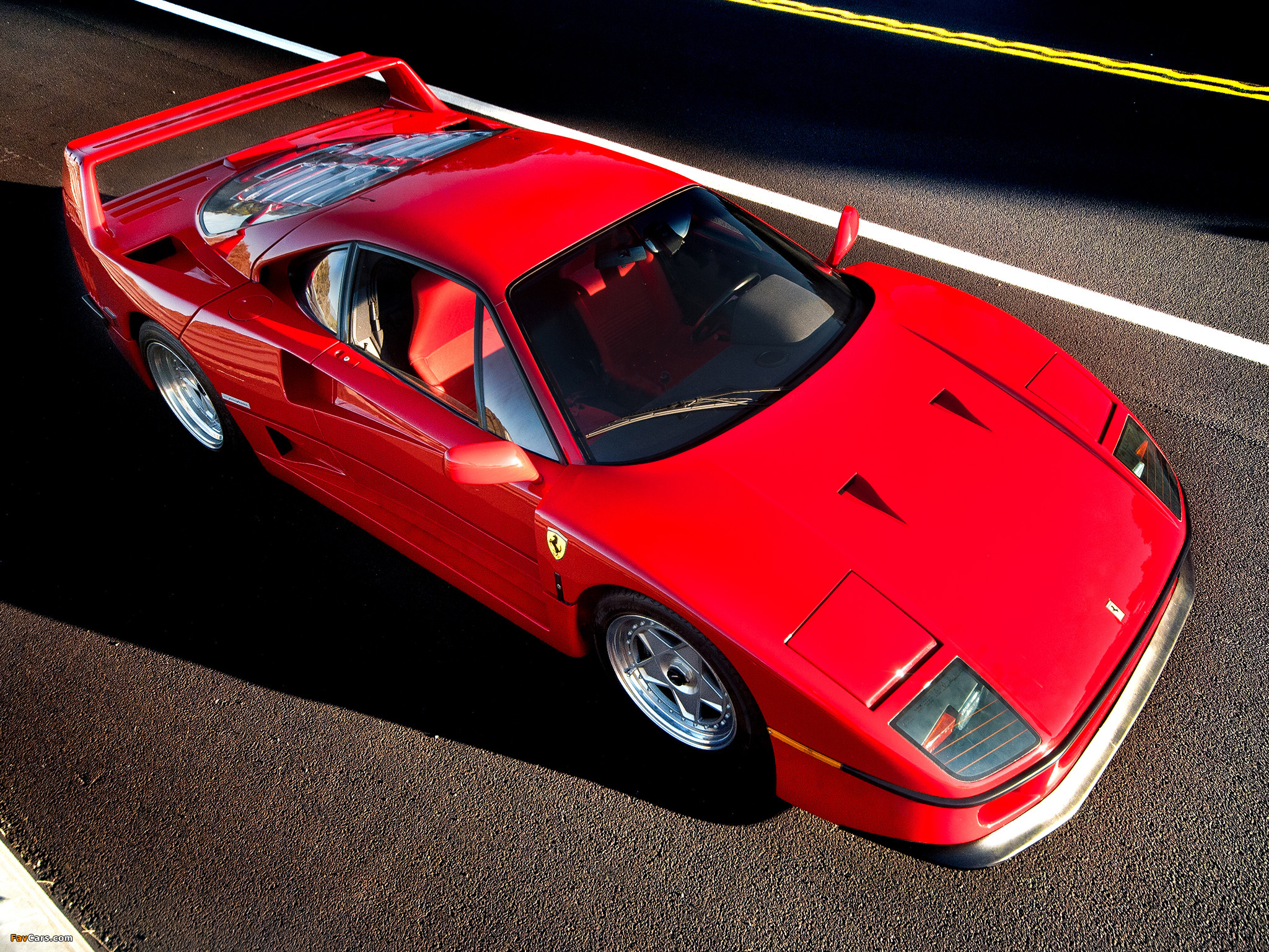 Ferrari F40 US-spec 1987–92 images (2048 x 1536)