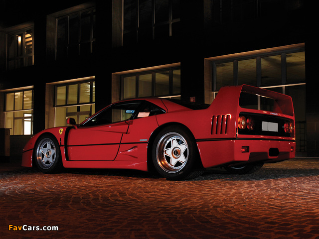 Ferrari F40 1987–92 photos (640 x 480)