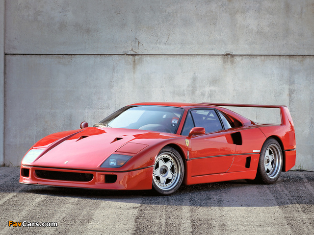 Ferrari F40 1987–92 photos (640 x 480)