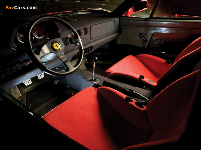 Ferrari F40 US-spec 1987–92 photos (640 x 480)