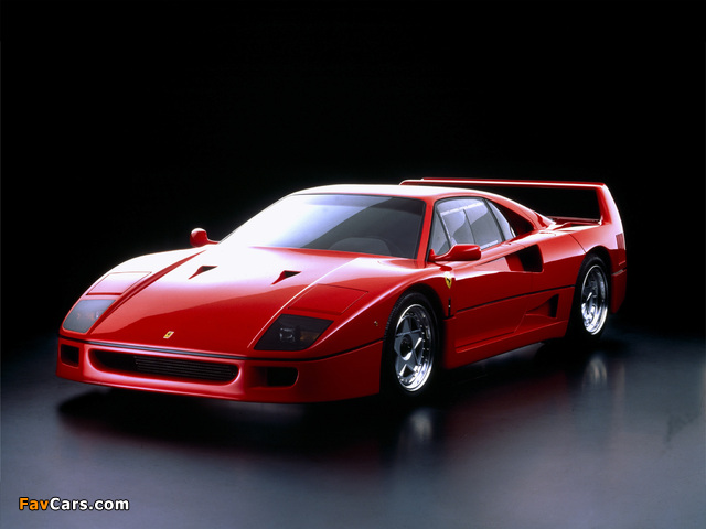 Ferrari F40 Prototype 1987 pictures (640 x 480)