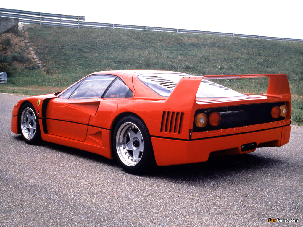 Ferrari F40 Prototype 1987 pictures (1024 x 768)