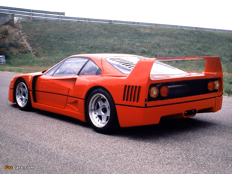 Ferrari F40 Prototype 1987 pictures (800 x 600)