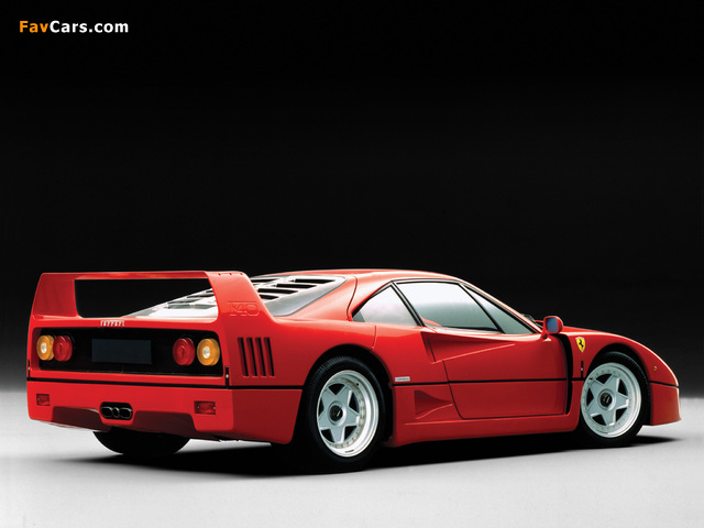 Ferrari F40 1987–92 pictures (640 x 480)