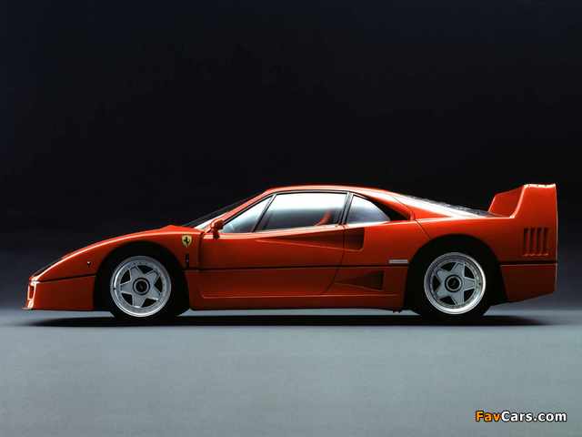 Ferrari F40 1987–92 wallpapers (640 x 480)