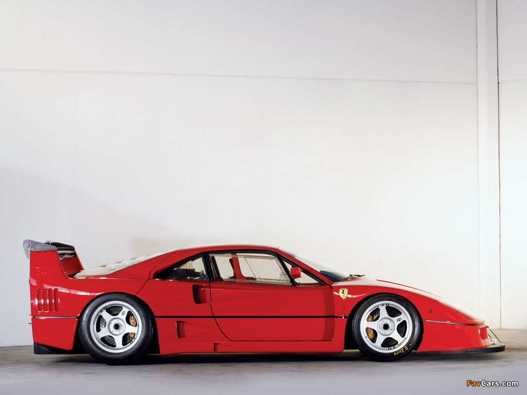Ferrari F40 LM 1988–94 wallpapers (1024 x 768)