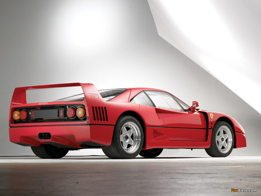 Images of Ferrari F40 Prototype 1987 (1024 x 768)