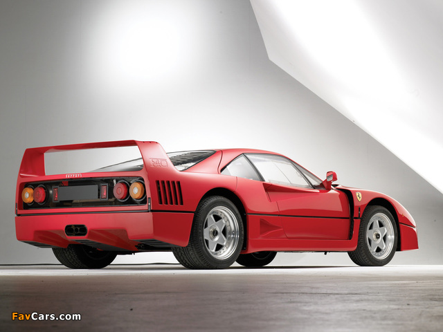 Images of Ferrari F40 Prototype 1987 (640 x 480)