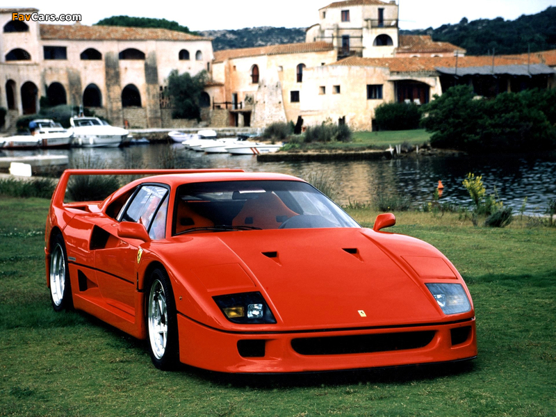 Images of Ferrari F40 1987–92 (800 x 600)