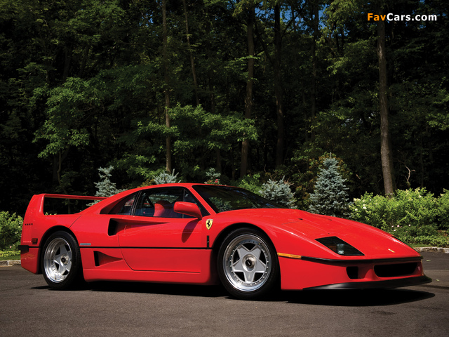 Images of Ferrari F40 US-spec 1987–92 (640 x 480)