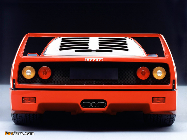 Photos of Ferrari F40 1987–92 (640 x 480)