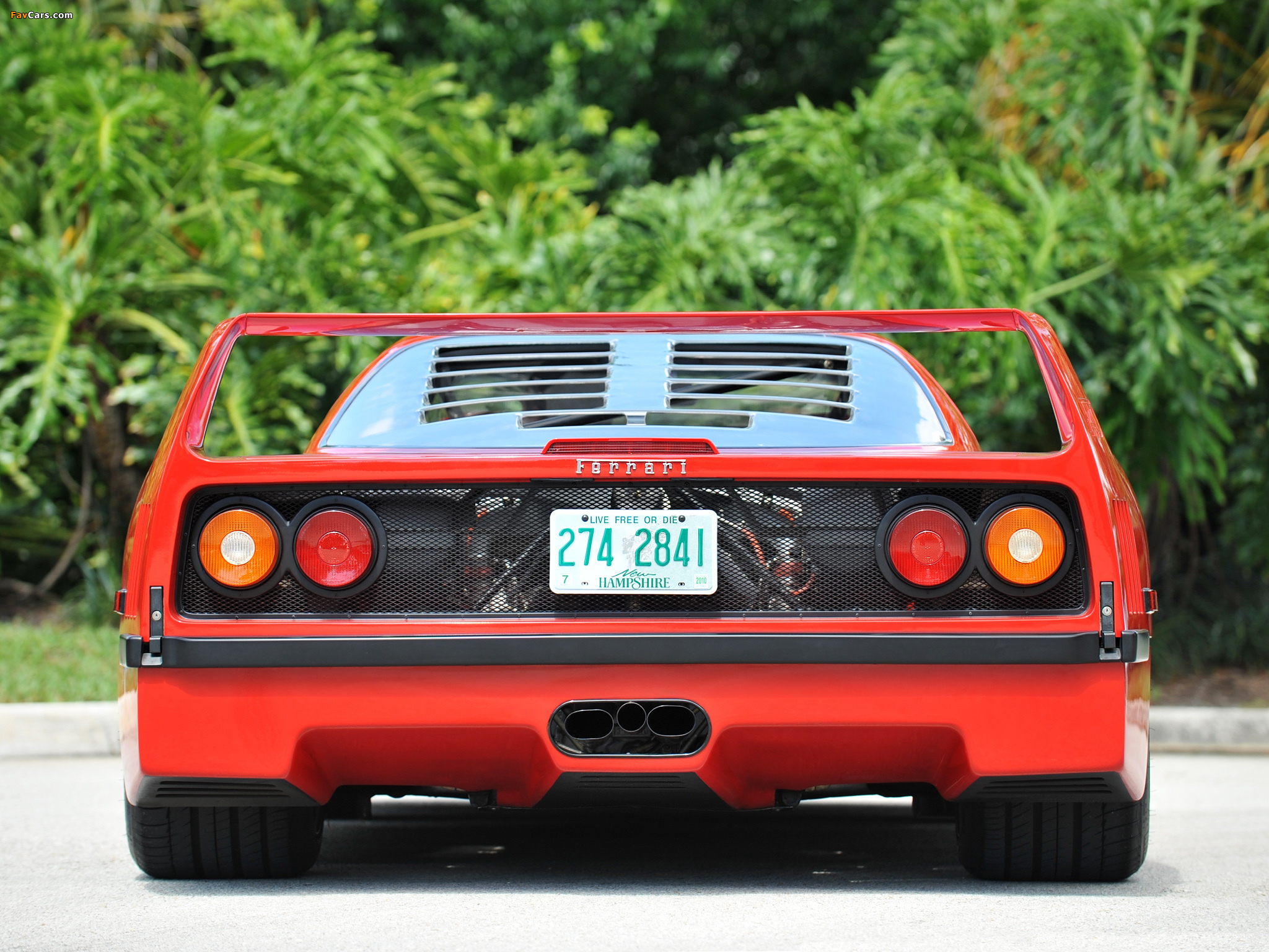 Photos of Ferrari F40 US-spec 1987–92 (2048 x 1536)