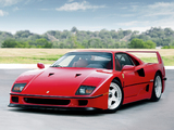 Photos of Ferrari F40 US-spec 1987–92