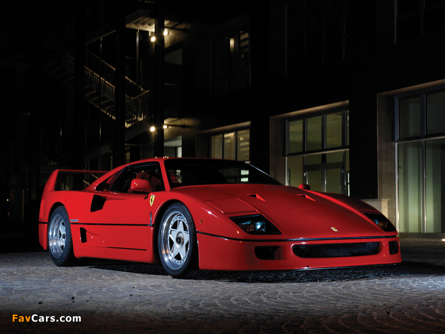 Pictures of Ferrari F40 1987–92 (640 x 480)