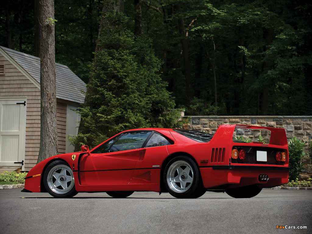 Pictures of Ferrari F40 US-spec 1987–92 (1024 x 768)