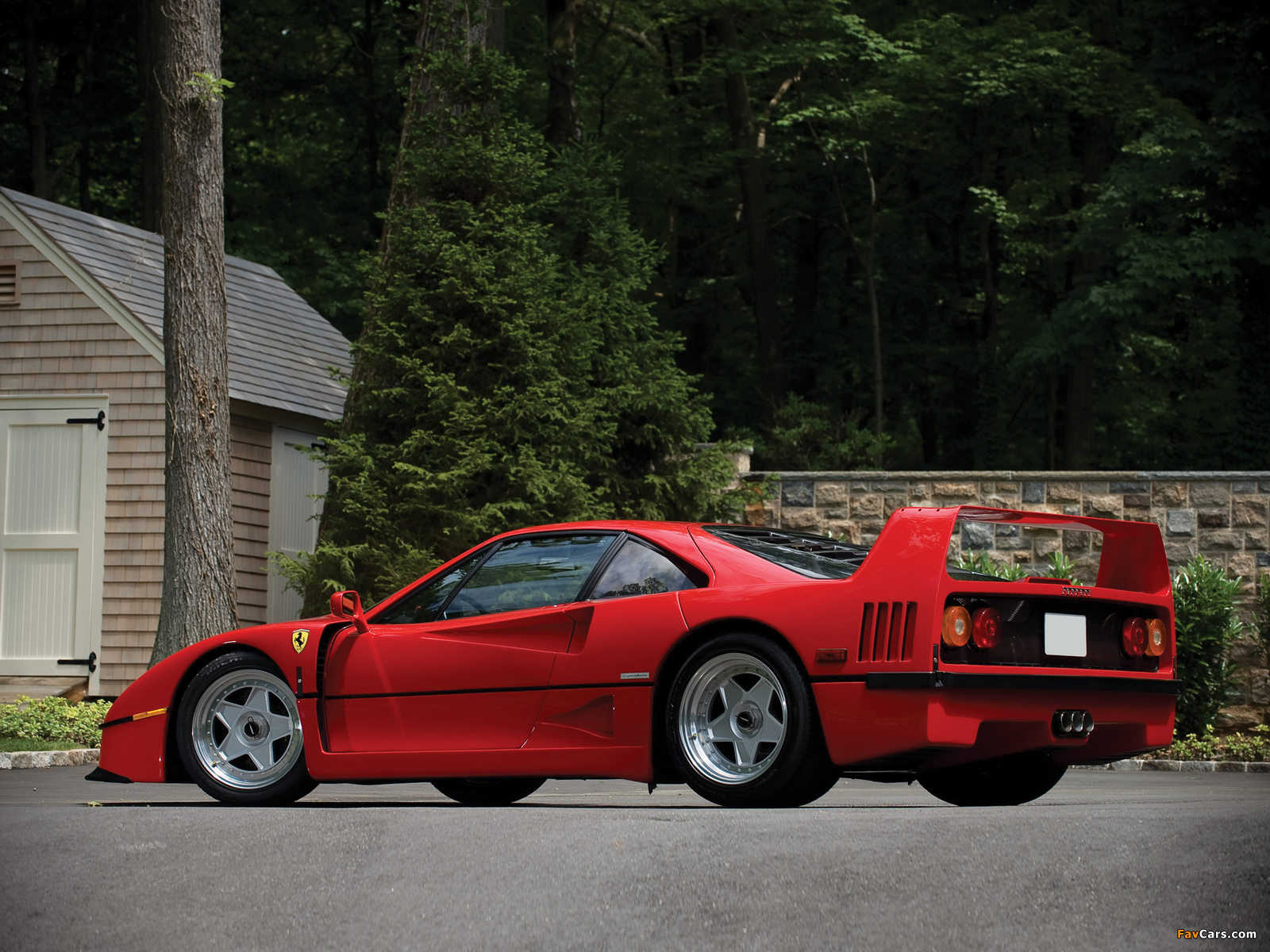 Pictures of Ferrari F40 US-spec 1987–92 (1600 x 1200)