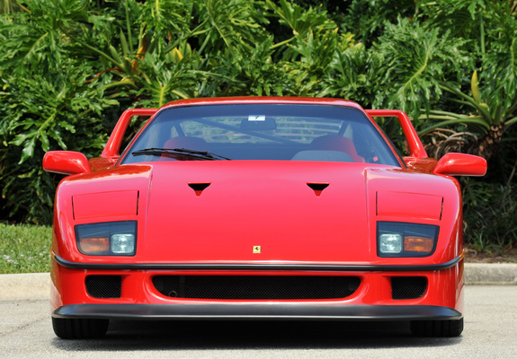 Pictures of Ferrari F40 US-spec 1987–92