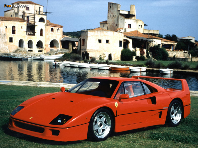 Pictures of Ferrari F40 1987–92 (800 x 600)