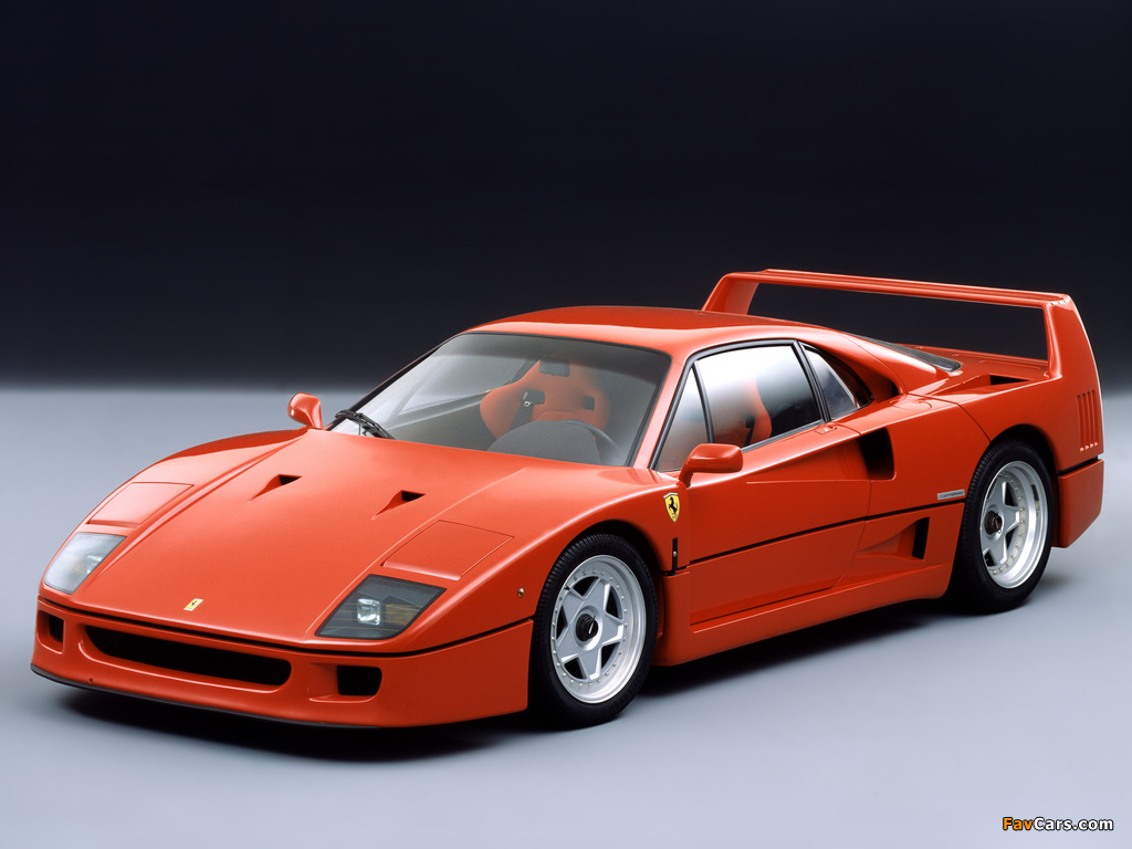 Pictures of Ferrari F40 1987–92 (1024 x 768)