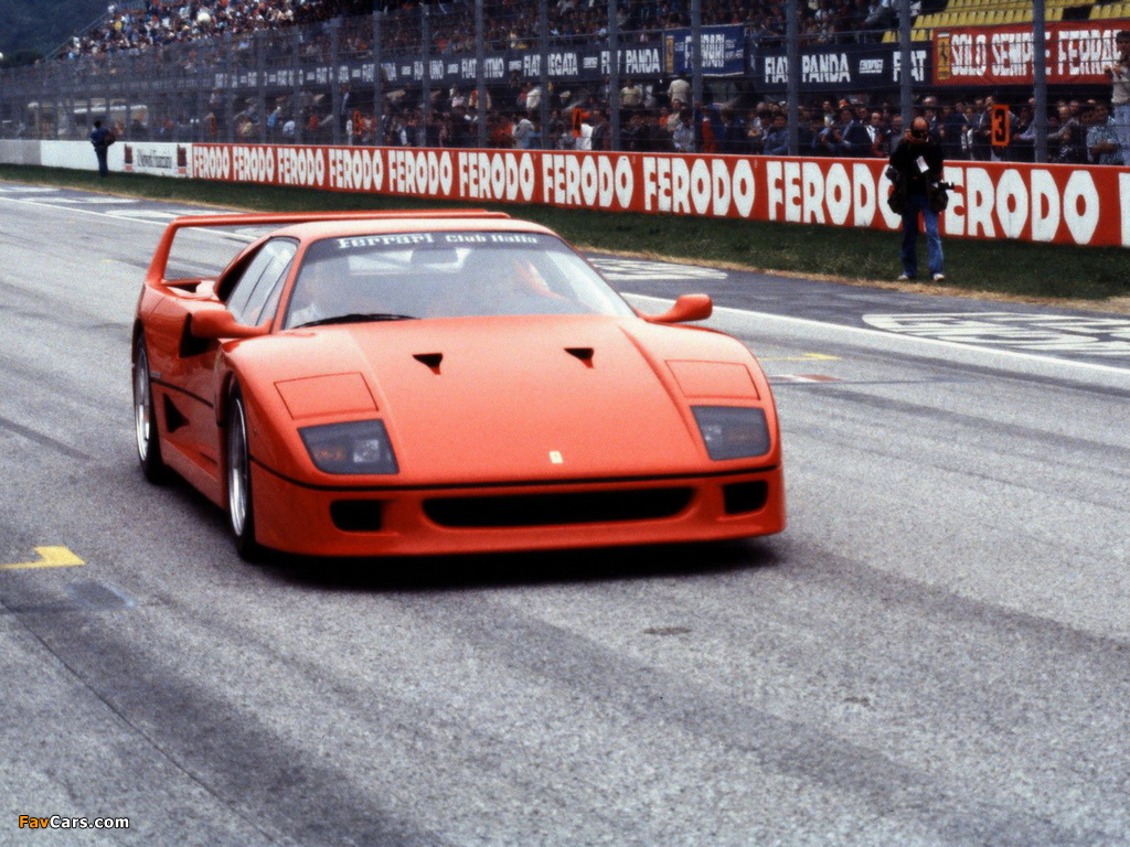 Ferrari F40 Prototype 1987 wallpapers (1024 x 768)