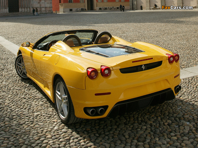 Ferrari F430 Spider 2005–09 images (640 x 480)