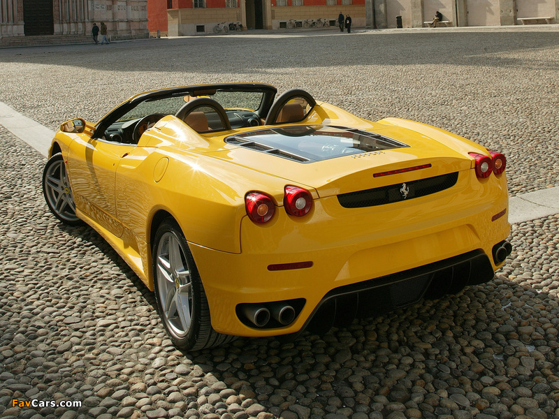 Ferrari F430 Spider 2005–09 images (800 x 600)