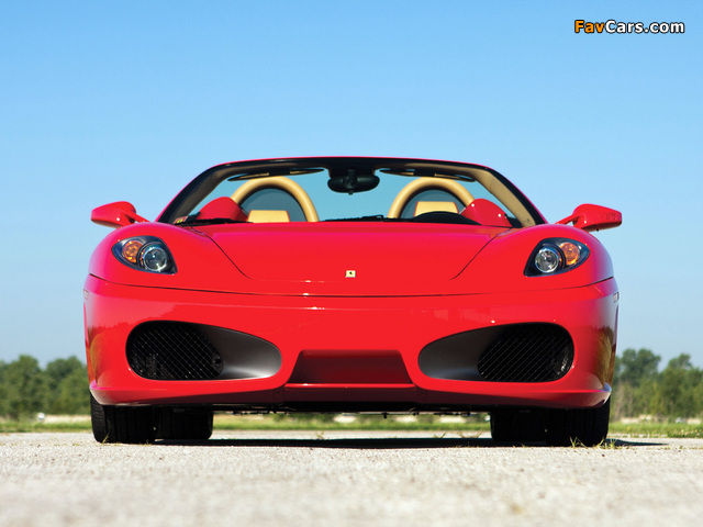 Ferrari F430 Spider US-spec 2005–09 images (640 x 480)