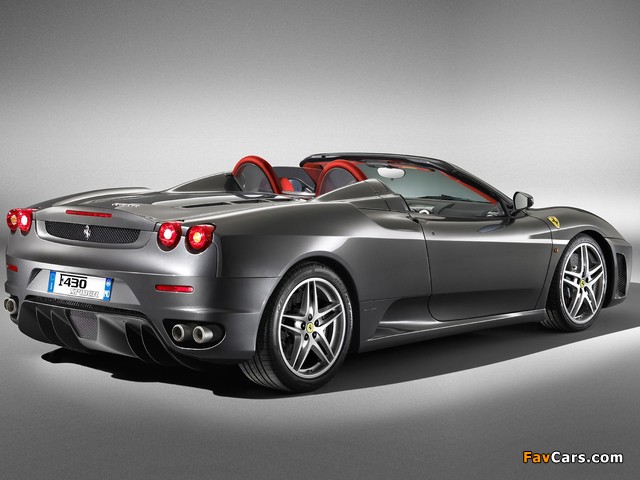 Ferrari F430 Spider 2005–09 images (640 x 480)