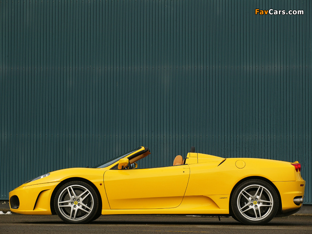 Ferrari F430 Spider 2005–09 photos (640 x 480)