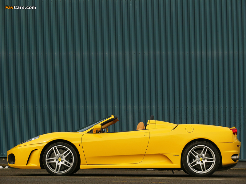 Ferrari F430 Spider 2005–09 photos (800 x 600)