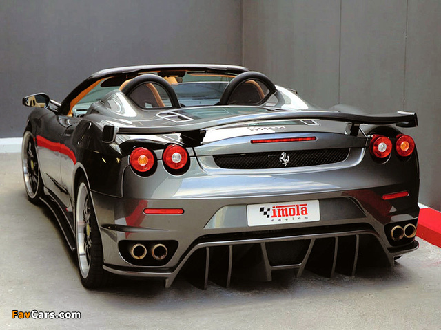 Imola Racing Ferrari F430 Spider 2005–09 photos (640 x 480)