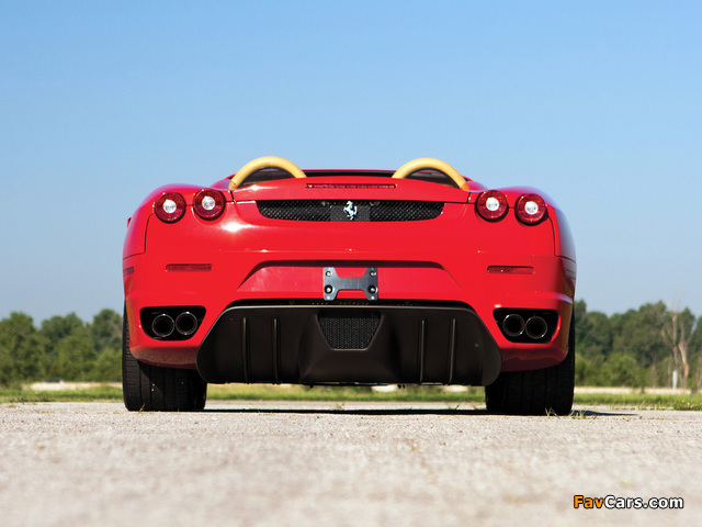 Ferrari F430 Spider US-spec 2005–09 pictures (640 x 480)