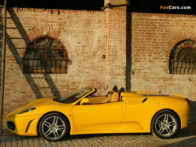 Ferrari F430 Spider 2005–09 pictures (640 x 480)