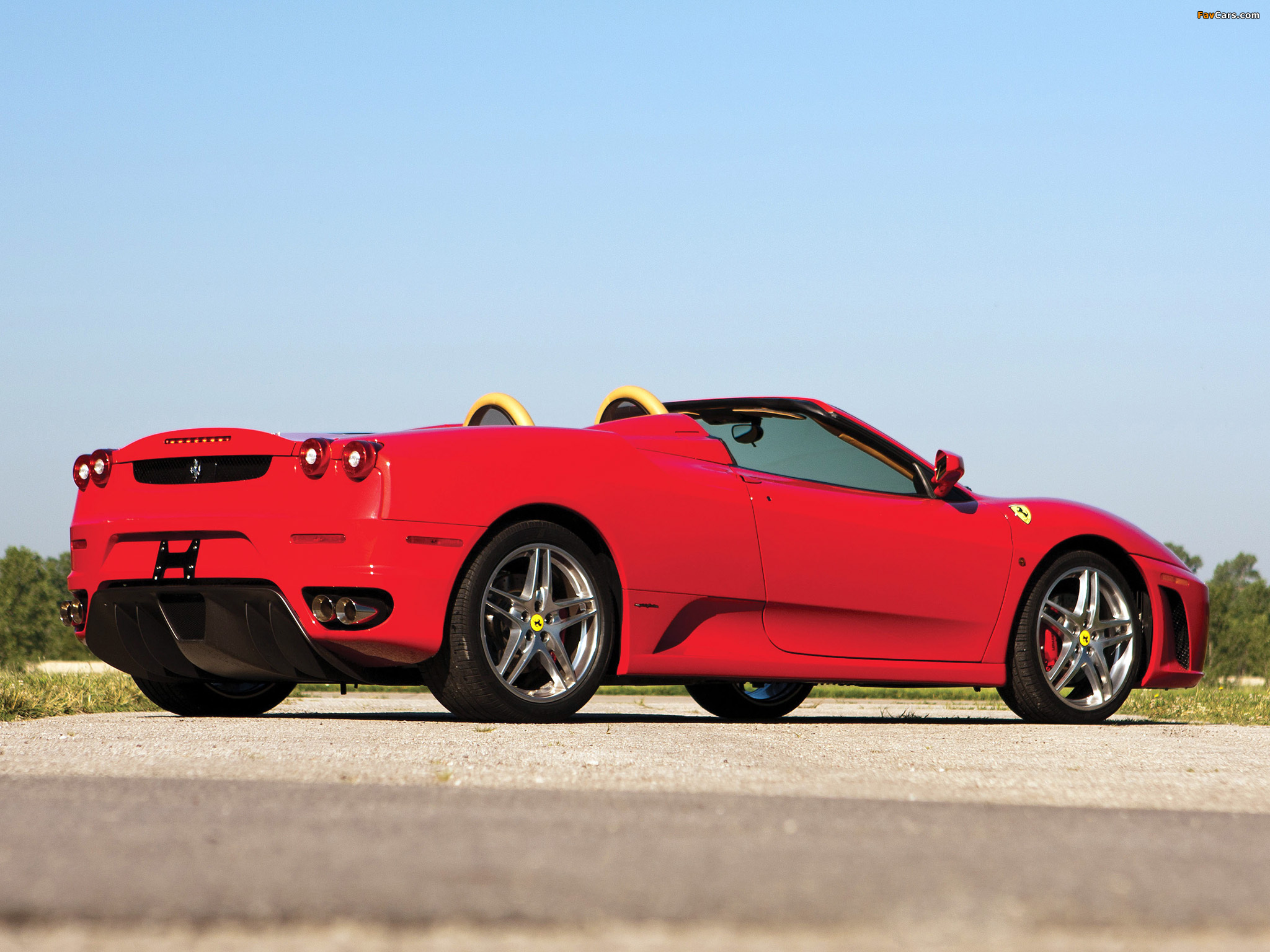 Ferrari F430 Spider US-spec 2005–09 wallpapers (2048 x 1536)