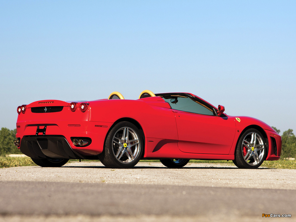 Ferrari F430 Spider US-spec 2005–09 wallpapers (1024 x 768)