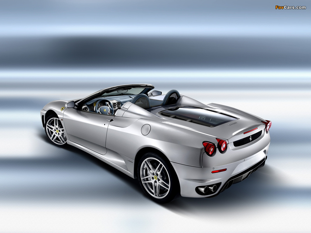 Ferrari F430 Spider 2005–09 wallpapers (1024 x 768)