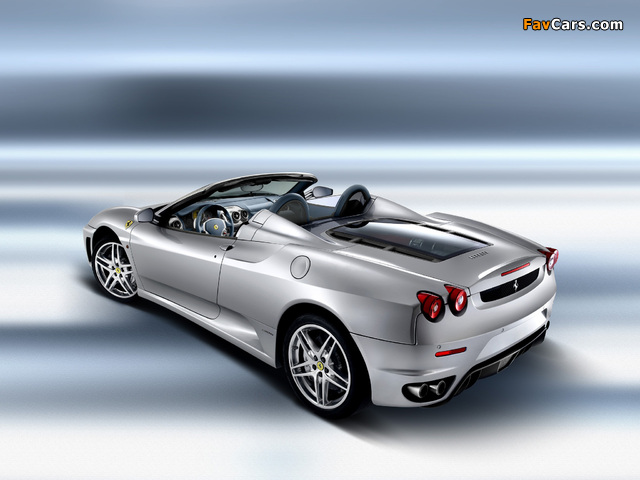 Ferrari F430 Spider 2005–09 wallpapers (640 x 480)