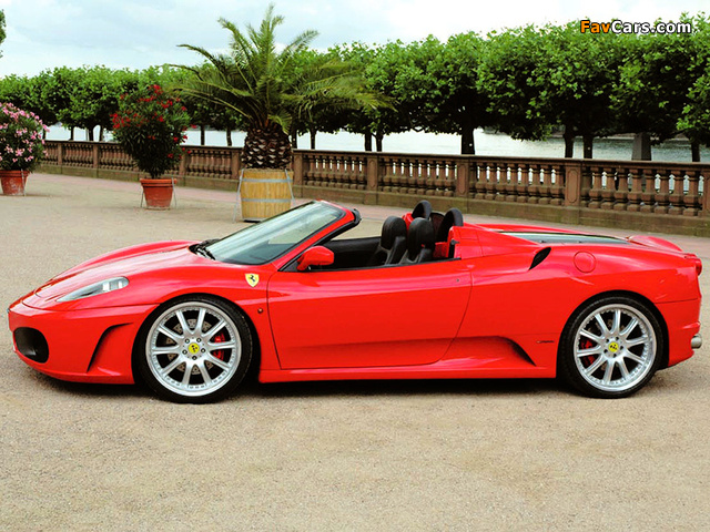 Imola Racing Ferrari F430 Spider 2005–09 wallpapers (640 x 480)