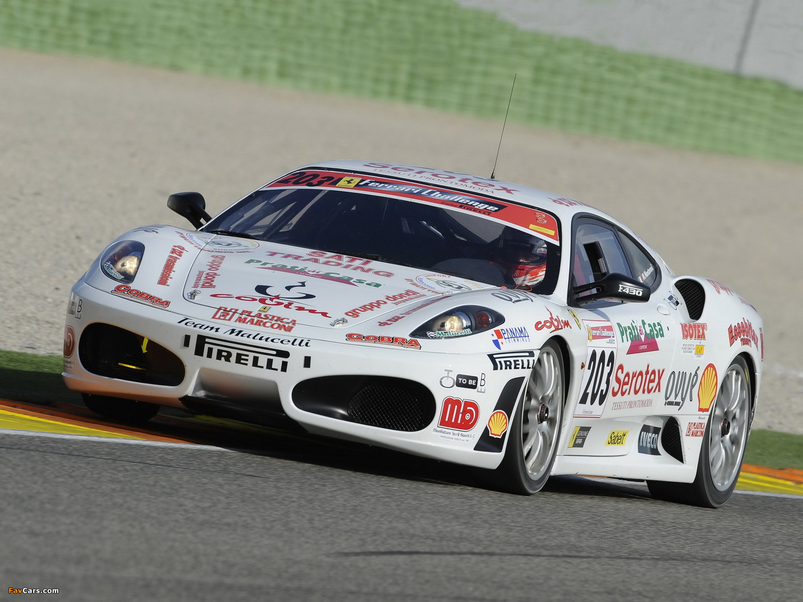 Ferrari F430 Challenge 2005–09 wallpapers (1600 x 1200)