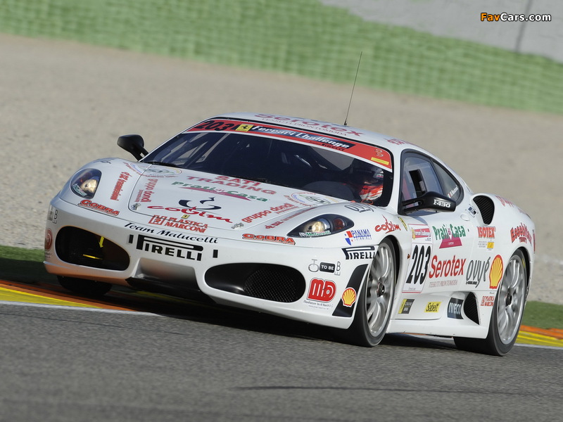 Ferrari F430 Challenge 2005–09 wallpapers (800 x 600)