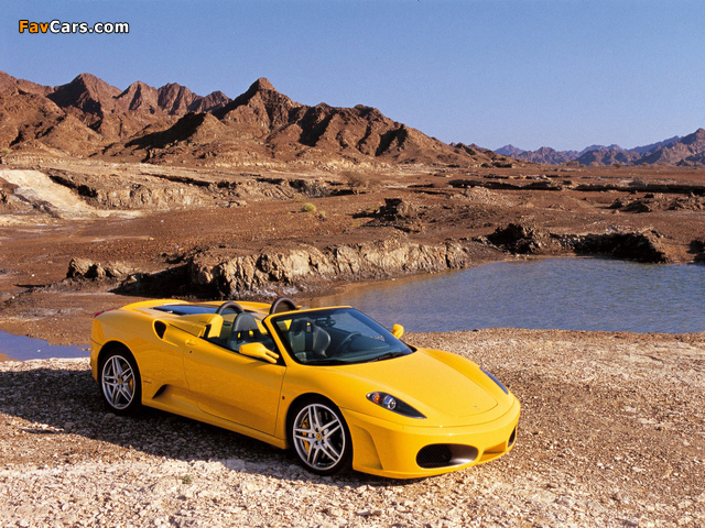 Ferrari F430 Spider 2005–09 wallpapers (640 x 480)